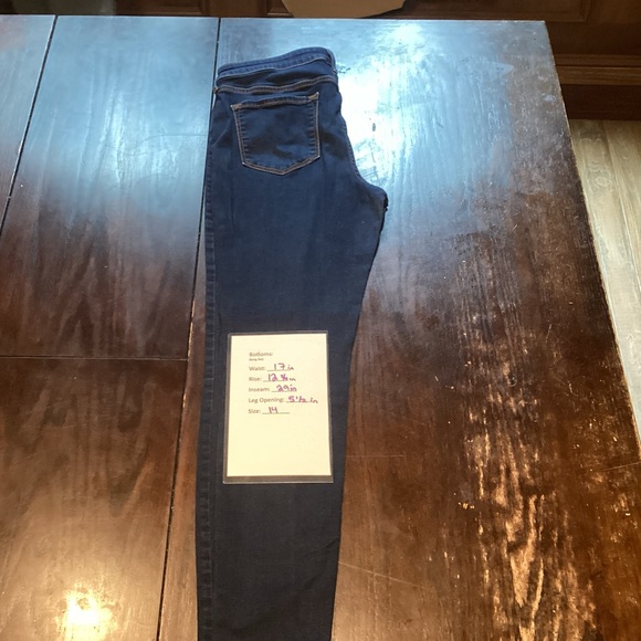 Old Navy Blue Skinny Jeans - Picture 4 of 4